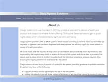 Tablet Screenshot of oregasystems.ie